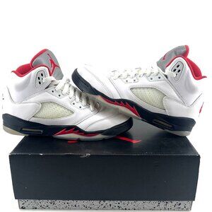 Air Jordan 5 Retro GS 'White Fire Red' 2020